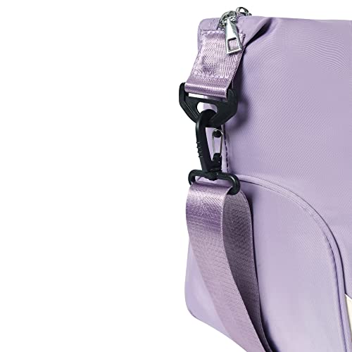 Image of Furn Aspire Gym Bag for Women and Men Durable Training Fitness Travel Duffel Handbag with Shoes Compartment and Wet Pocket Lightweight Gymbag (D). Purple