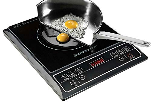 Dunlop Inductiekookplaat, 1600 watt, digitaal display en sensorknoppen, oververhittingsbeveiliging, timer, 6… - Image 3