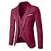 SHOBDW Hombre Traje Talla Grande de Manga Larga Abrigos de Invierno de...