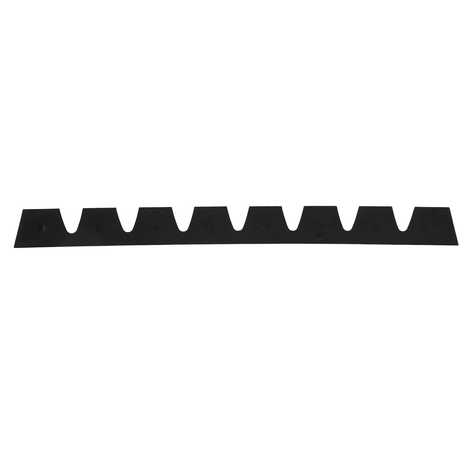 Sliplo Car Exterior 8Pcs Set di Protezioni Antigraffio per Paraurti Anteriore in Gomma Nera Protezione Antigraffio per Paraurti Universale