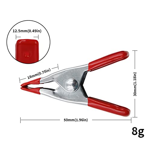 Labstandard Piccoli morsetti a molla in metallo