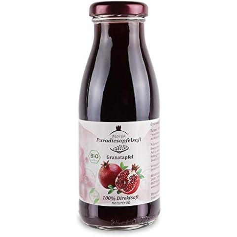 Bio Granatapfelsaft - 100% naturtrüber Direktsaft Cover
