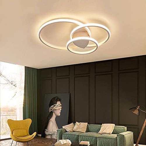 Lampe de plafond de conception moderne pour salle à manger et salon à LED - 3