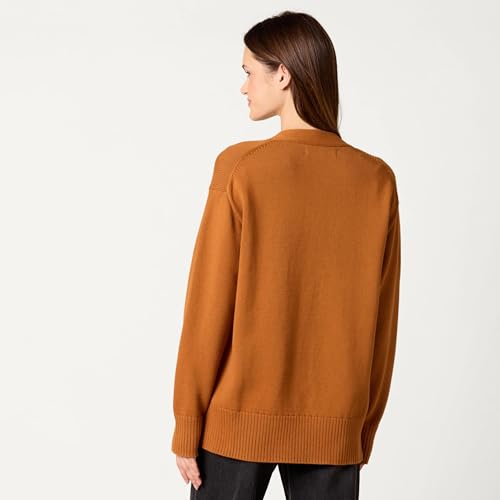 Image of Amazon Essentials Women's Relaxed Fit Midweight Cardigan Sweater