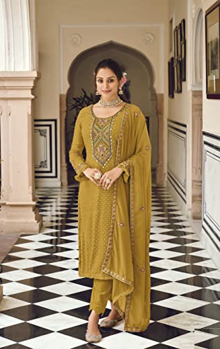 Prija Collection Indian Pakistani Designer Wedding Or Party Wear Straight Salwar Kameez Suit Ready to Wear for Womens3