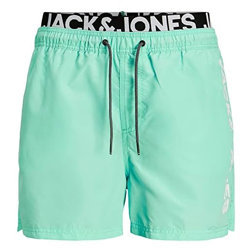 Jack & Jones Bali Herren-Badeshorts, Aruba Blue, 50