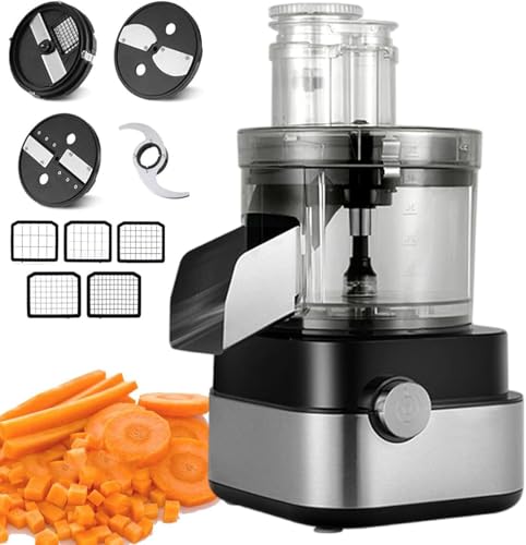 Multiprocesadora automática multifunción 600W con 5 moldes