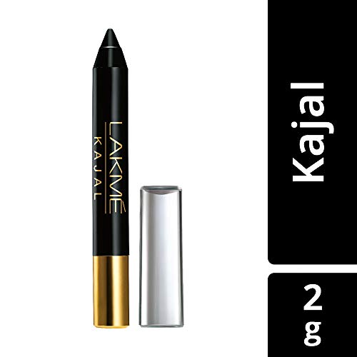 Image of LAKME Insta Semi-Matte FinishEye Liner, Black, 9ml & Kajal Pencil Eye Liner, Black, 2g