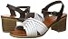 Porronet Susan, Sandalias con tacón para Mujer, Blanco, 37 EU
