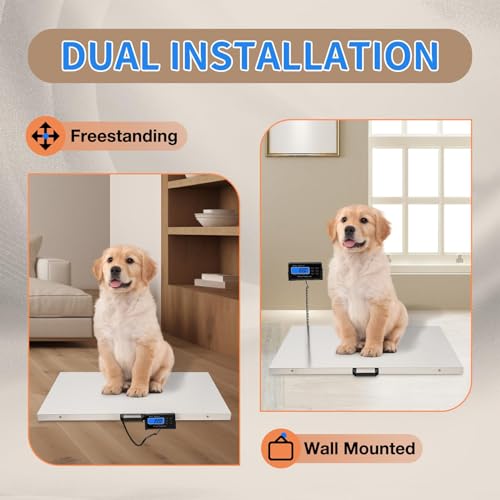 Báscula digital multifunción para mascotas hasta 660LB miniatura 5