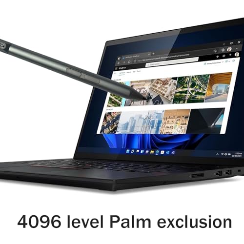 Image of Pen Pro for Lenovo Pen Pro Compatible with ThinkPad X1 Extreme, Pen Pro for Lenovo ThinkPad P52, ThinkPad X1 Tablet Gen 3 (20KJ,20KK),AES 2.0 Protocol, Black
