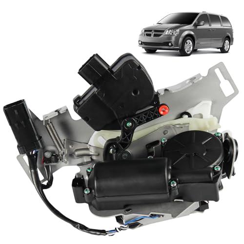 Image of 68030379AG 68030379AA Rear Left Door Lock Latch Actuator Fit for Chrysler Town & Country 2008-2015,Dodge Grand Caravan 2008-2018,Ram C /V 12-14 Rear Driver Side Door Latch Assembly 5020769AB,5020769AC