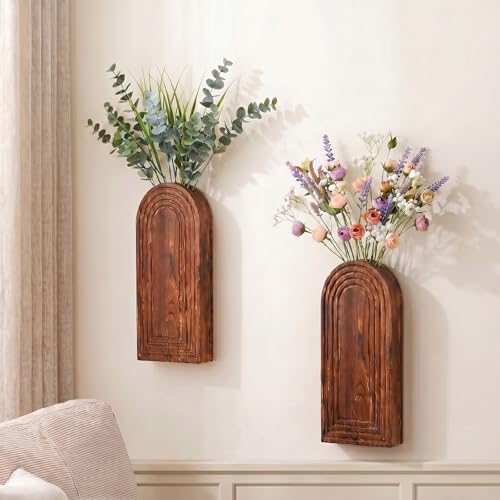 YOPIKUU Brown Boho Wall Planter