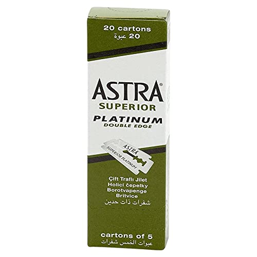 Astra Razor Blades Pack of 100, Green
