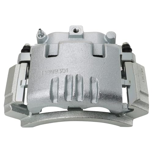 Image of TRQ Rear Left Brake Caliper w /Bracket Drivers Side | For 2006-2008 Dodge Ram 1500 2003-2008 Ram 2500 3500 2003 3500 Van