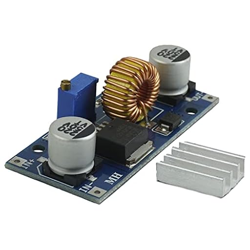 AZDelivery Conversor de Voltaje 5A 8-36V a 1.25-32V XL4015 Compatible con Arduino con E-Book Incluido! | Ya disponible en tu tienda friki favorita! En mundofriki.es!