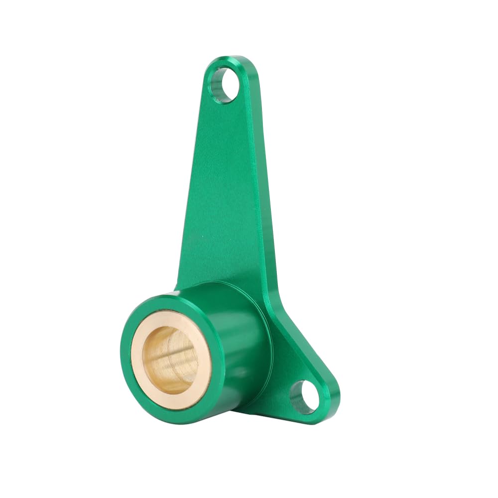 Motorcycle Shift Shaft Brace For KLX110 & DRZ110 Dirt Bikes - CNC Aluminum Green