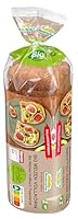 Mestemacher Bio Weizen Vollkorn Toastbrot vegan, Nutri Score A, ballaststoffreich, knusprig zum Frühstück oder für Sandwich, 17 Scheiben, 400g
