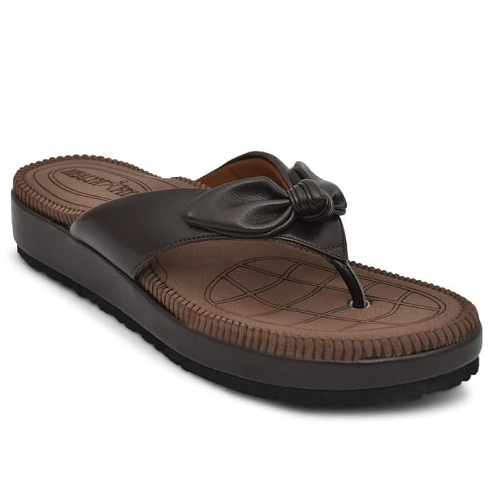 Orthopedic with Super Extra Soft Ortho Care Anti-Skid Doubleu Flip-Flops for women Slippers/Doctor Chappal & Footwear HF330