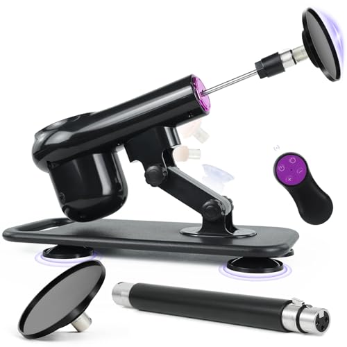 ANSEUNGピストン ディルド ピストンマシーン 電動ピストンマシン ディルド ピストン 吸盤/付属品 セット売りピストンマシン 21段階調整リモコン 大人のおもちゃ女性/男性用 人気 静か 強力5.5CMピストンの滑り アナルディルドマシン セックスマシーン 3XLR 電動マシーン 角度調整可能 (Standard) - 画像1