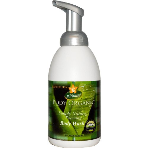 Natures Paradise Body Wash Organic Unscented Simply Nature