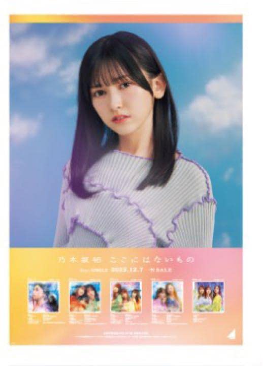 乃木坂46 池田瑛紗 「ここにはないもの」直筆サイン入りポスター 当選通知有り 乃木坂46 池田瑛紗 「ここにはないもの」直筆サイン入りポスター