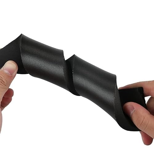 CHAOUYYZ 2M/10M Eva Rubber Sponge Door Window Seal Strip Soundproofcollision Self Adhesive Tape Wall Insulation Acoustic Foam/3.0Mm * 15Mm * 10M