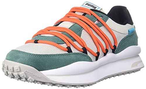 puma future rider orange laces