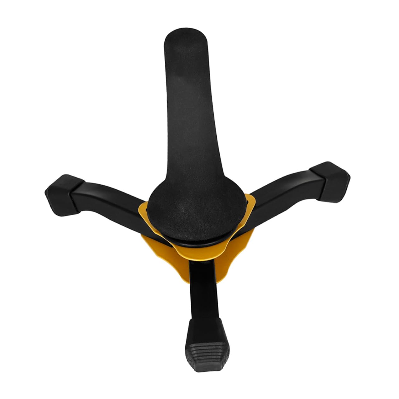 ibasenice Support Pliable en Métal Noir pour Saxophone et Flûte Structure Triangulaire Stable et Fondation Solide pour Musiciens Débutants et Professionnels
