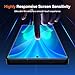 KUZOOM 2 Pack Privacy Screen Protector for Samsung Galaxy S25 Ultra, Anti-Spy Private Protective Film, 100% Fingerprint Unlock, 9h+ Tempered Glass, Automatic Dust Removal, Military-Grade Protection