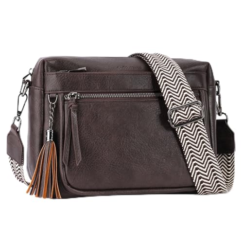 MEITRUE Crossbody Bags for Women, Vegan Leather Crossbody Purse T...