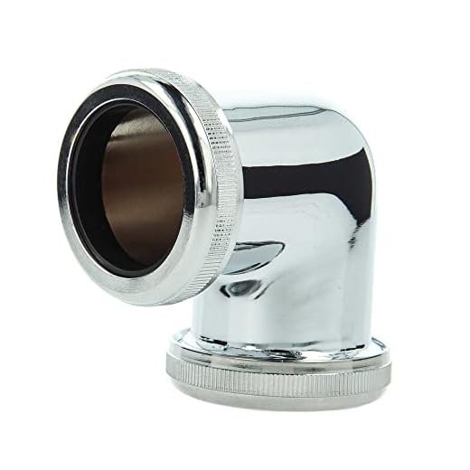 tecuro -57528- Winkel/Kupplung zum Verbinden von Ø 32 mm Siphonrohren Tauchrohren