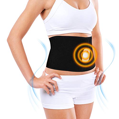 Intelligent Waist Trimmer, Adjustable Electric Waist Training Belt with Bluetooth Control and Strap-on