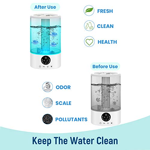PGYARD Humidifier Cleaner, 6 Pack Universal Humidifier Tank Cleaner, Compatible with Warm & Cool Mist Humidifiers, Fish Tank and More, Improve Water Cleanliness - Thumbnail 4