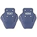 Sinseike Personalized 2 Pieces Roller Skate Toe Caps, Toe Cap Guards Protectors for Quad Roller Skate (Leather)