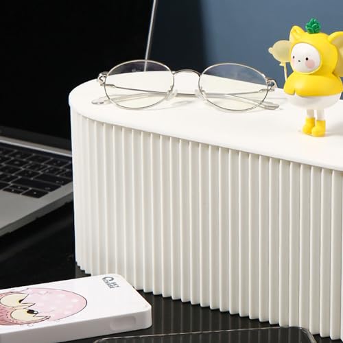 Boîte de Gestion de Câbles pour Salon et Chambre à Coucher Blanc Épuré