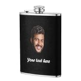 Este pequeño petaca de 8 oz cabe fácil y discretamente en un bolsillo o bolso.