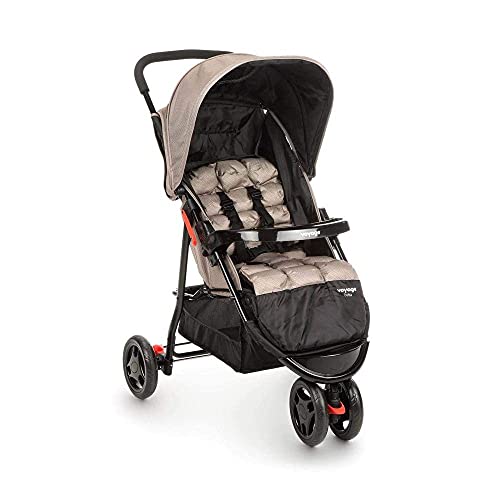 Carrinho De Passeio Infantil Delta (Até 15kg) Bege Voyage