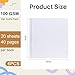 Hardcover Blank Book,100GSM White Blank Books for Kids to Write Stories,40 Pages 5x5 Inch Blank Page Journal Make Your Own Book Ideal for Teens Reading Writing Drawing Guestbook (6, White-5*5inch)