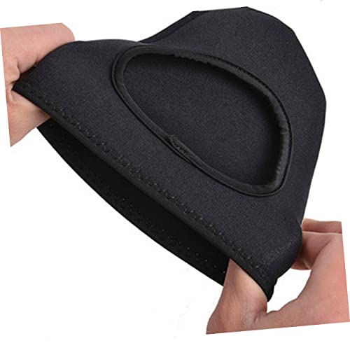 Cubiertas impermeables para zapatillas de ciclismo TEHAUX, 2 unidades, térmicas y cortaviento, para hombre y mujer, talla única (negro) miniatura 6