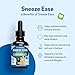 Pet Wellbeing Sneeze Ease for Cats - Occasional Sneezing, Seasonal Allergies, Nose and Eye Discomfort, Eyebright, Nettles - Veterinarian-Formulated Herbal Supplement 2 oz (59 ml)