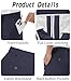 ALTHLEMON Men's Classic Fit Flex Flat Front Dress Pants Formal Pants for Business & Office 38W 30L Navy