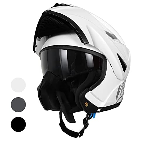 Westt Casco Integral Abatible con Visera Solar Cover