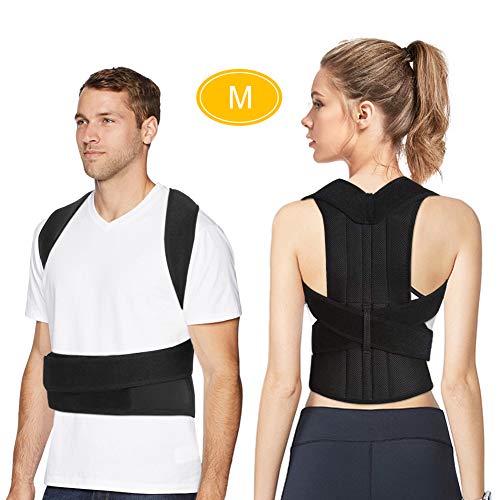 Buy Back Brace Posture Corrector for Men and Women, Adjustable Full Lumbar Back Brace Belts for