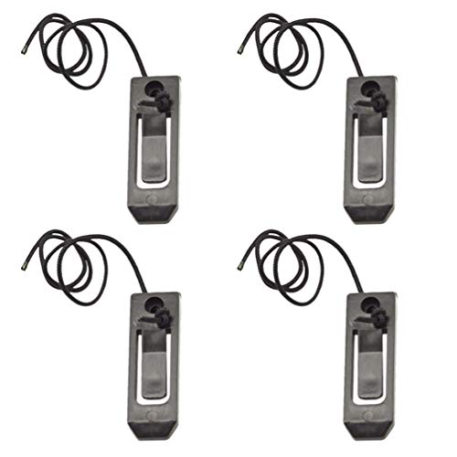 ULTECHNOVO 4ピースサーフボードフィンクリップサ�