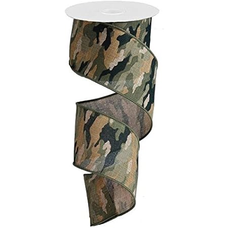 camo burlap rolls for wreaths