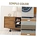 SOLUSTRE 8pcs Non Slip Furniture Pads Desk Leg Risers for Tables Chairs Beds No Tools Needed Rubber Polypropylene Decor