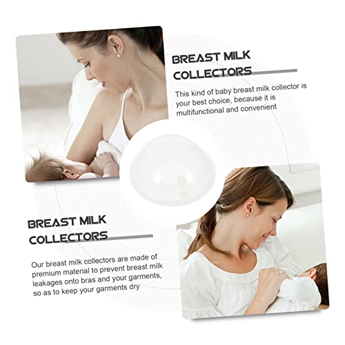 Healeved 2 Pçs Coletor De Leite Recipientes De Silicone Conchas De Silicone Acessórios Para Bomba De