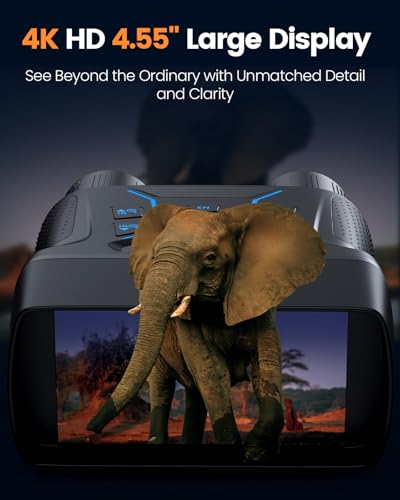 4K Night Vision Goggles with 8X Zoom