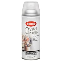 Krylon K01303007 Acrylic Spray Paint Crystal Clear in 11-Ounce Aerosol